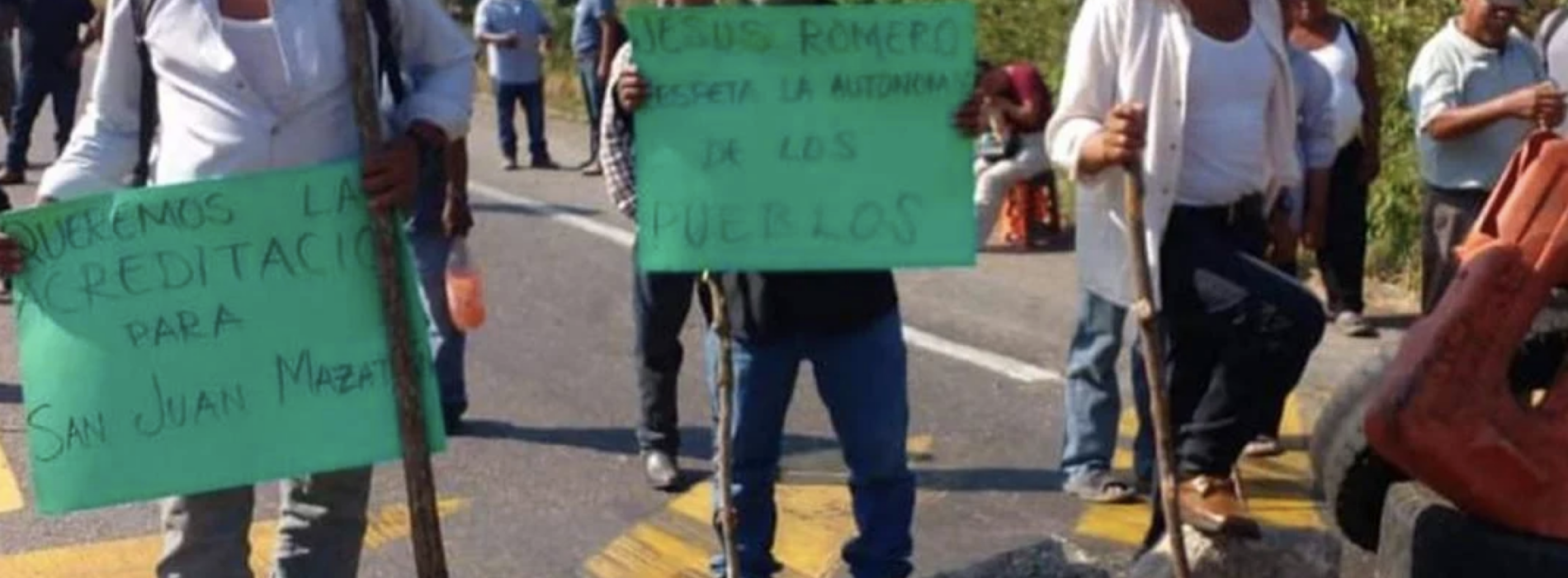 Pobladores de San Juan Mazatlán Mixe exigen al gobierno de Oaxaca respetar fallo del TEPJF y acreditar a edil